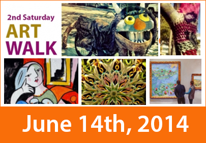 2nd Saturday Art Walk 6/14/14