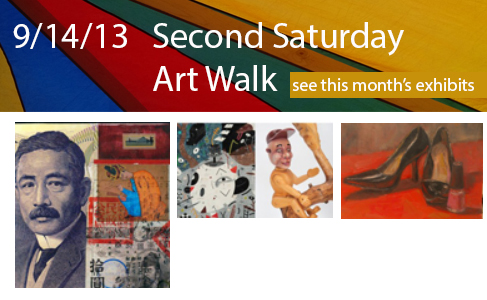 Second Saturday Art Walk 9/14/13