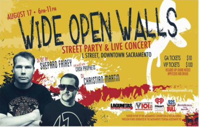 Wide Open Walls Street Party and Concert