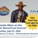 SAC Waterfront Festival - country music fest w Jimmie Allen
