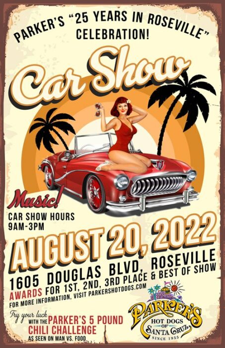 Parker s Hot Dogs of Santa Cruz Car Show Sacramento