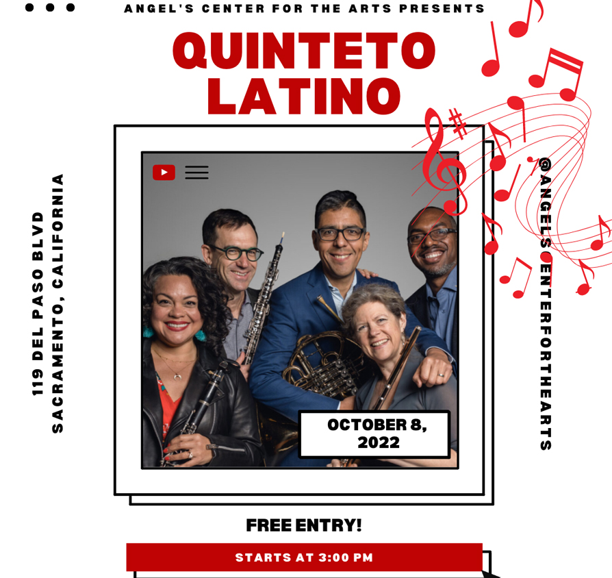 Quinteto Latino (from SF) @ Angel's Center for the Arts