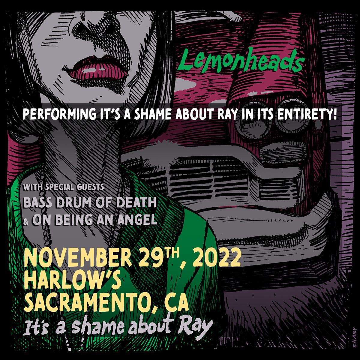 THE LEMONHEADS “IT’S A SHAME ABOUT RAY” 30TH ANNIVERSARY @ Harlows