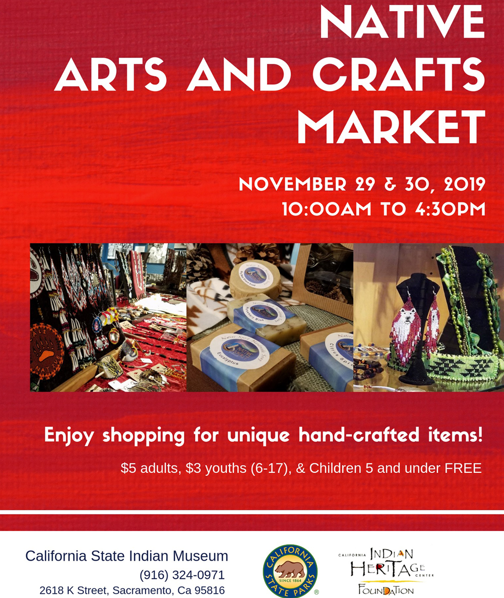 Native Arts & Crafts Holiday Fair @ CA State Indian Museum
