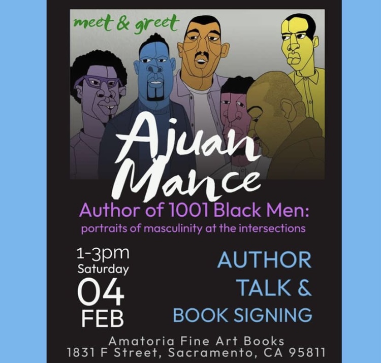 Ajuan Mance author talk + book signing @ Amatoria Books