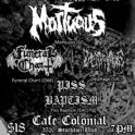 Mortuous @ Cafe Colonial
