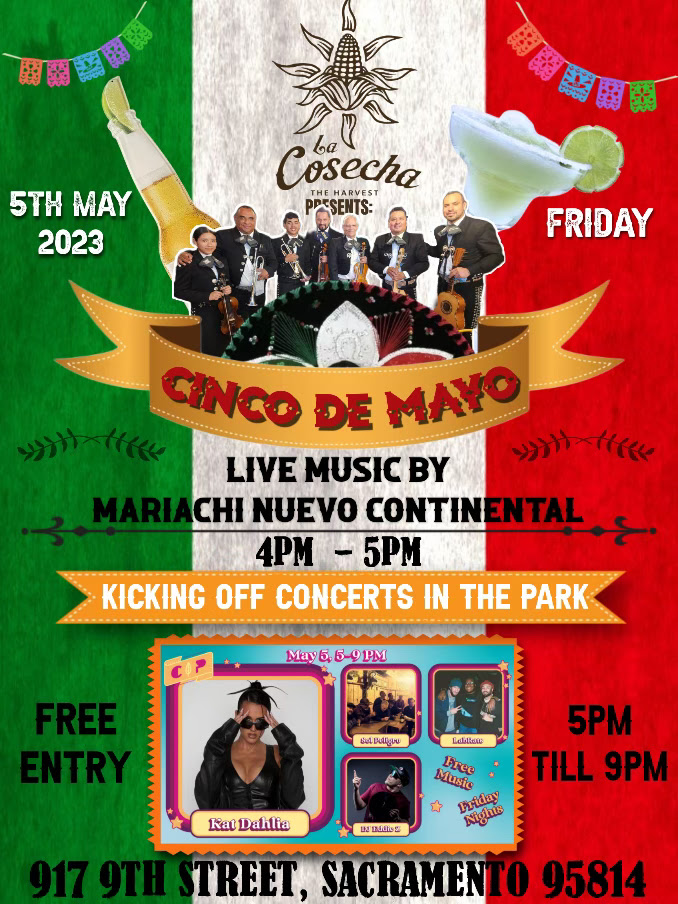 Cinco de Mayo Festivities @ Cesar Chavez Park – Sacramento