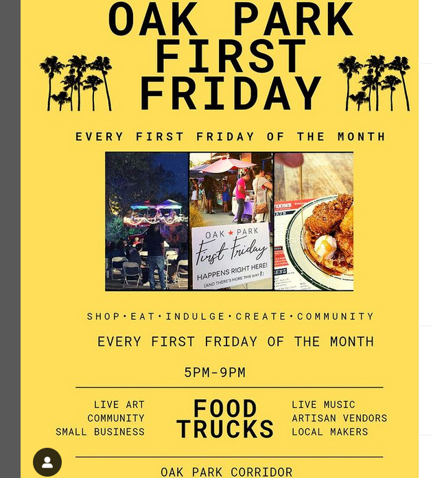 Oak Park First Fridays: May-December