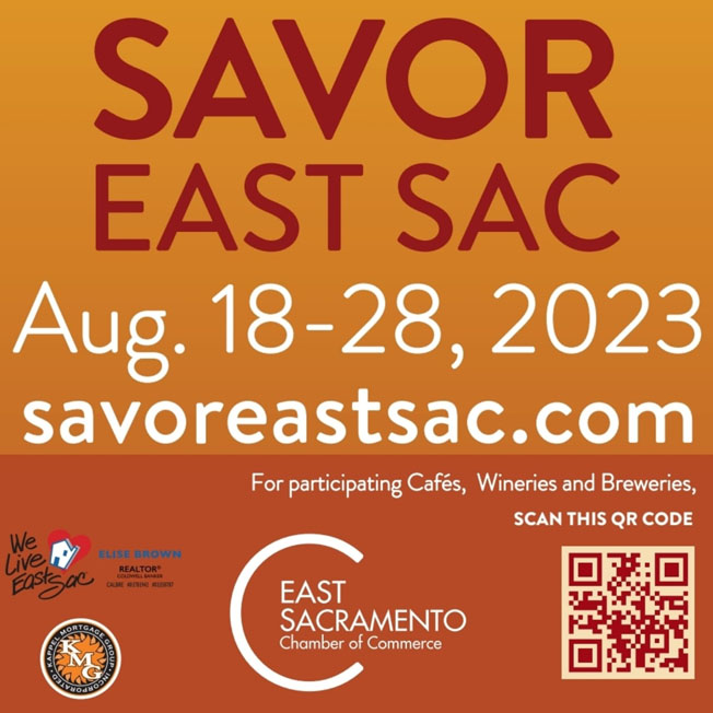 Savor East Sac / Aug 18-28 / Various East Sac restaurants! – Sacramento