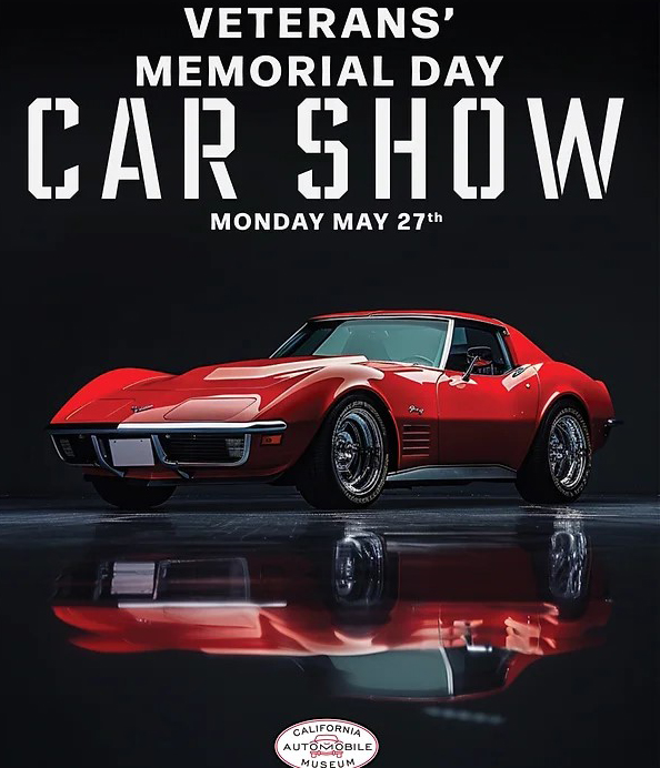 Veterans' Memorial Day Car Show @ CA Auto Museum