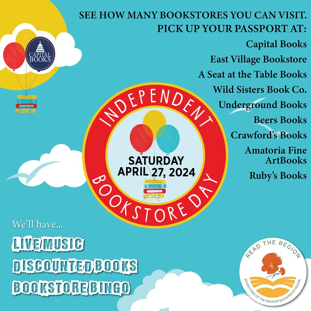 Independent Bookstore Day(s) @ Sacramento bookstores