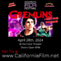 Gremlins' screening; special guest Zach Galligan! @ Crest