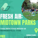 Yoga at Winn Park in Midtown