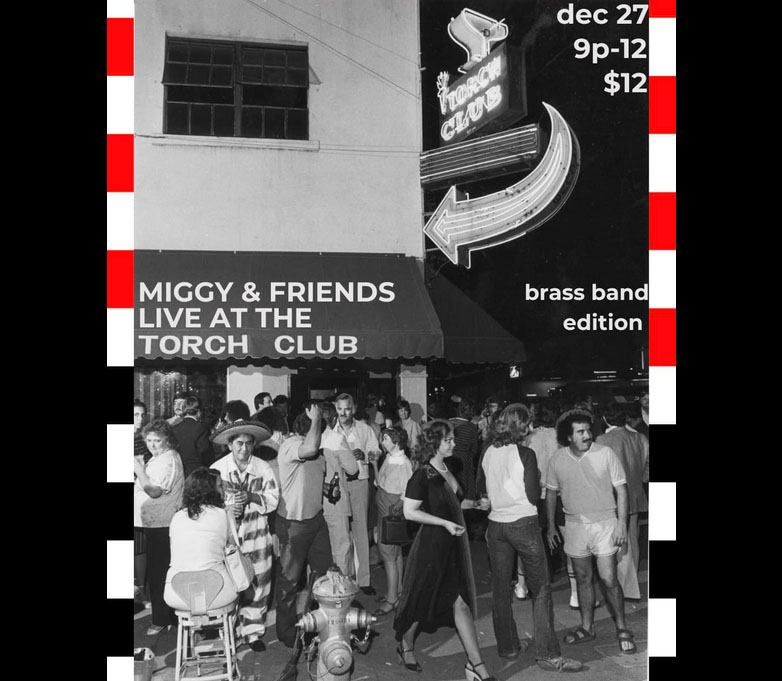 Miggy & Friends - brass band live @ Torch Club