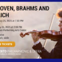 Sacramento Philharmonic: Beethoven, Brahms, and Hadelich