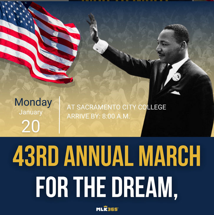 43rd Annual March for the Dream - MLK365 Sacramento