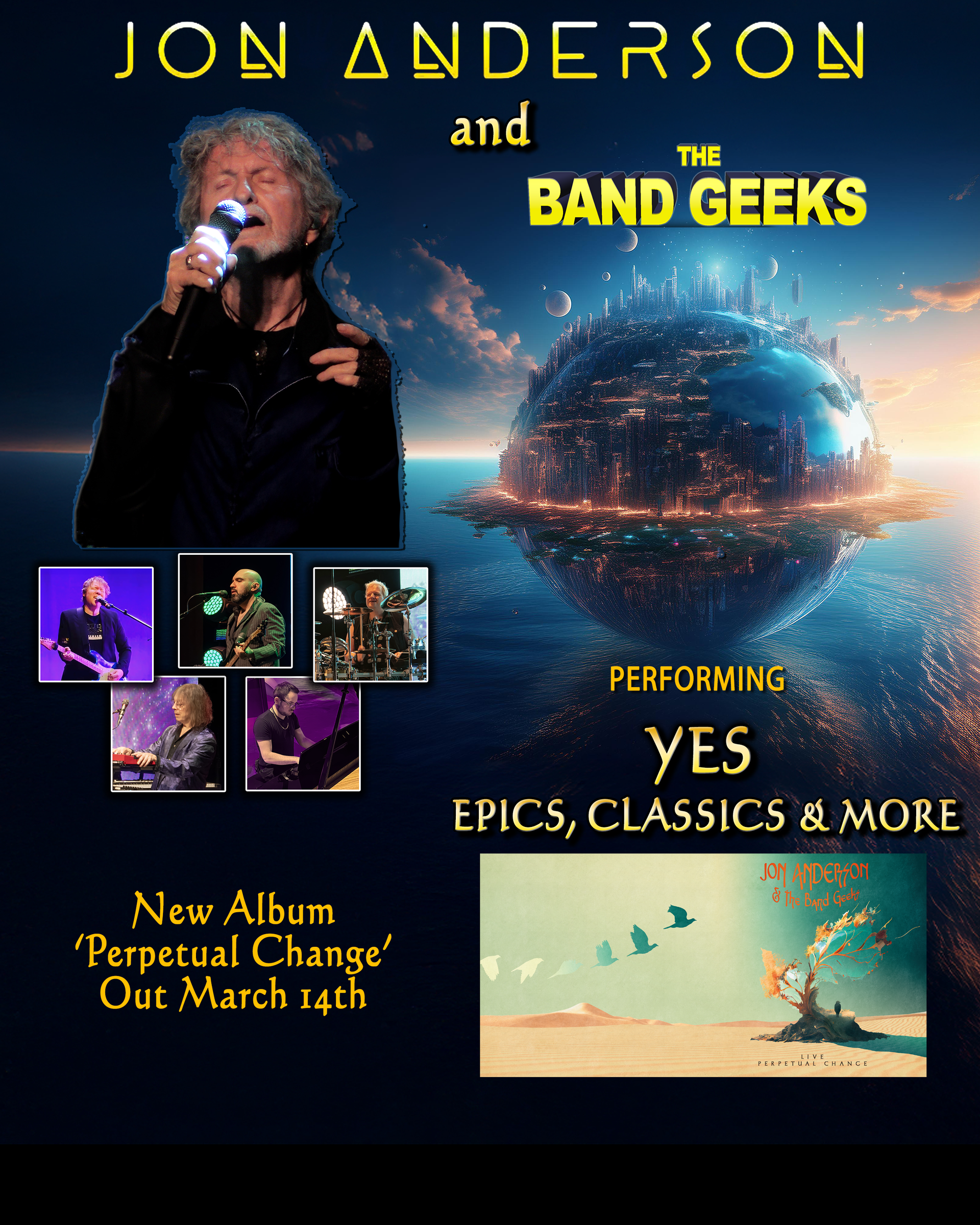 JON ANDERSON @ SAFE Credit Union Performing Arts Center