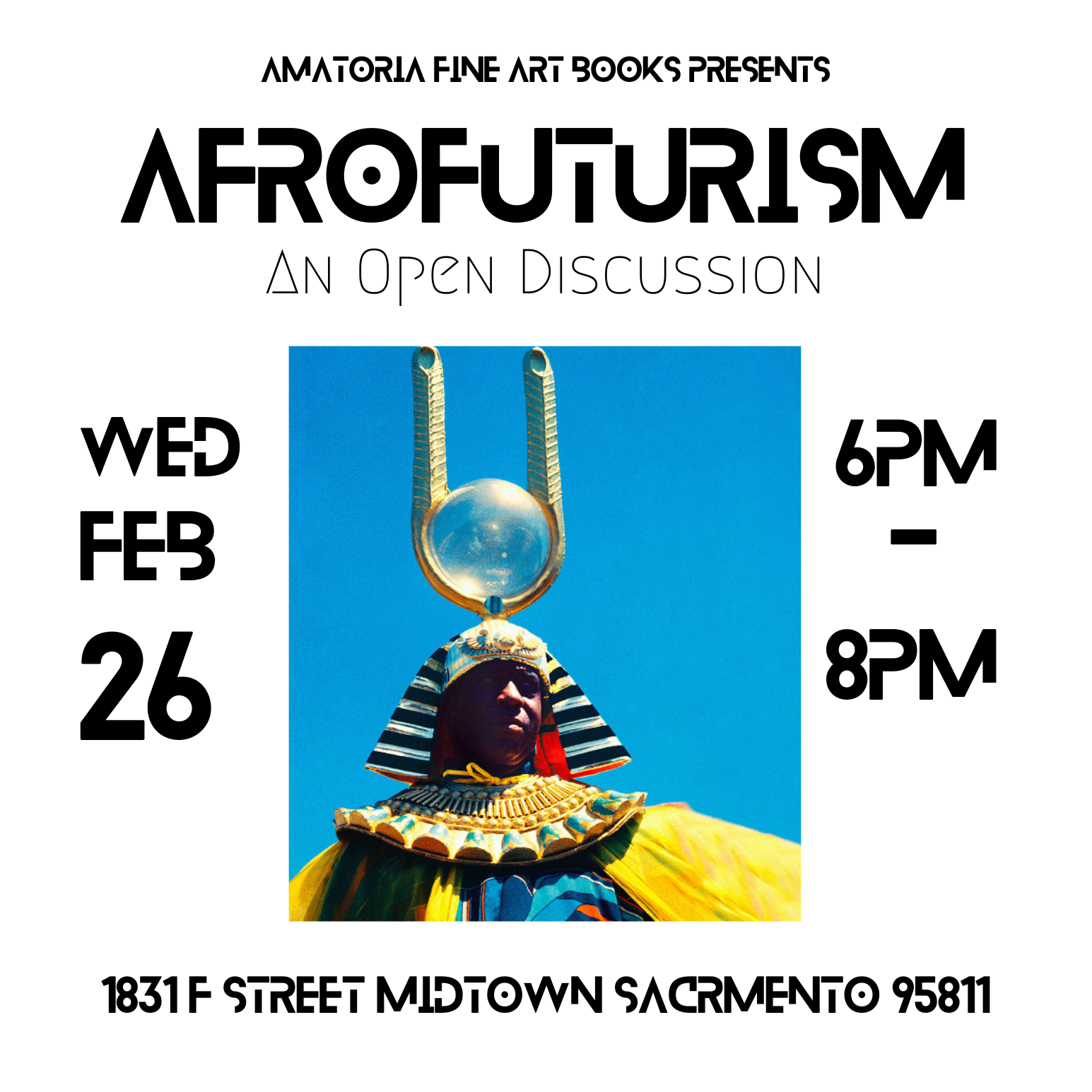 Afrofuturism: An Open Discussion @ Amatoria