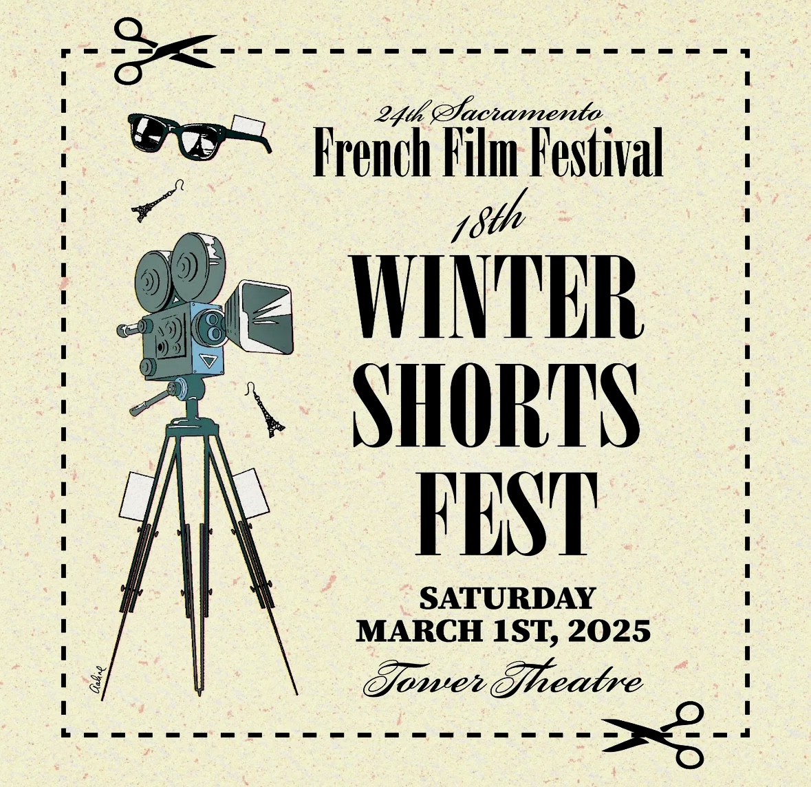 18th Sacramento French Film Winter Shorts Fest