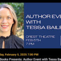 Capital Books Presents: Author Tessa Bailey @ Crest Theatre