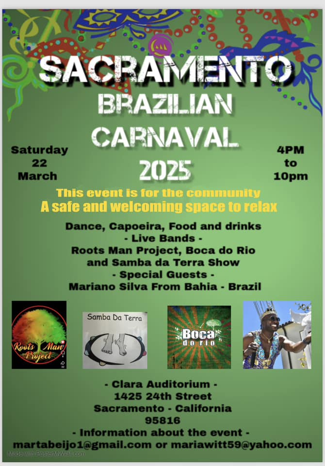 Sacramento Brazilian Carnaval 2025 @ CLARA