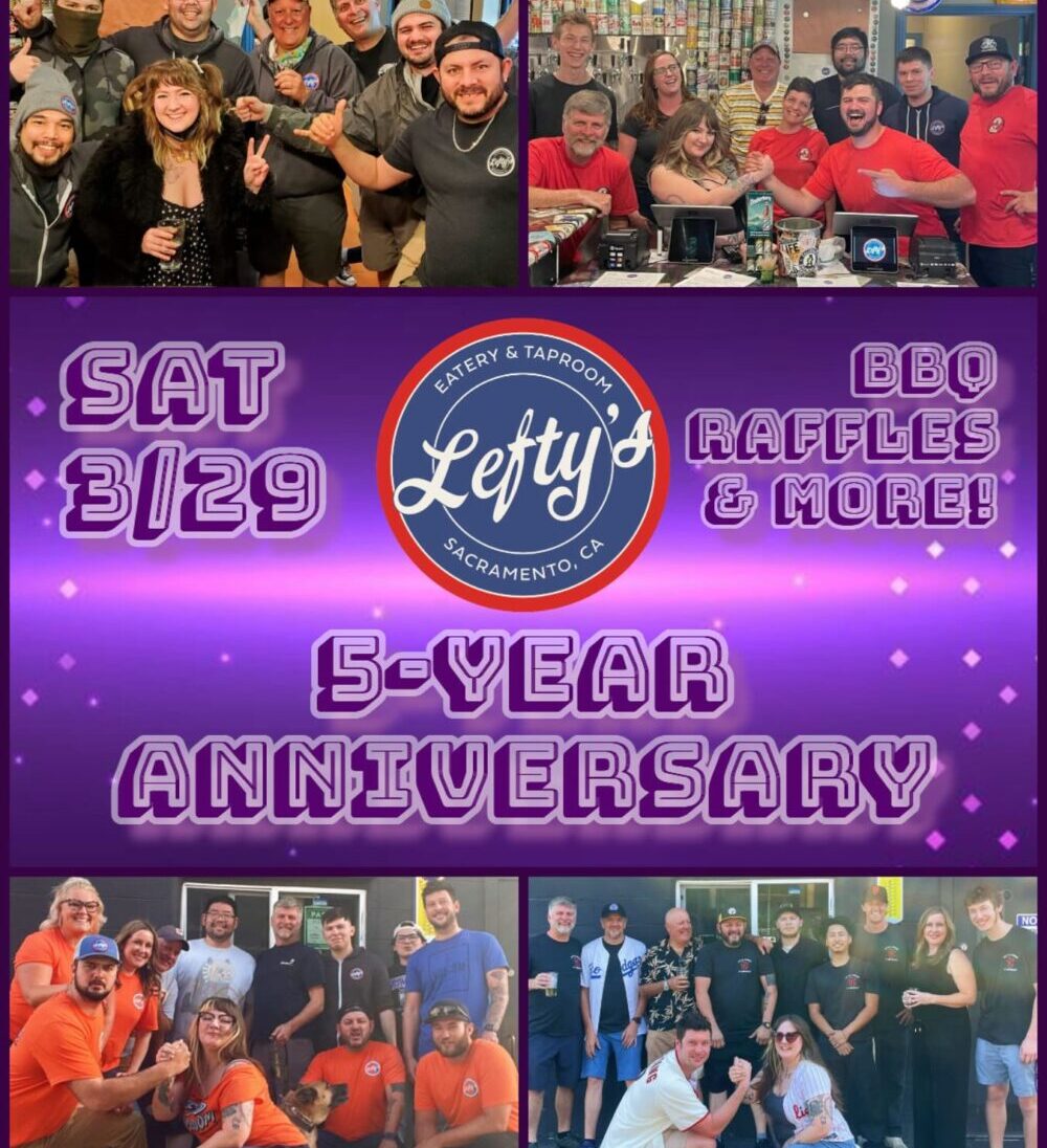 Lefty's 5 Year Anniversary Celebration