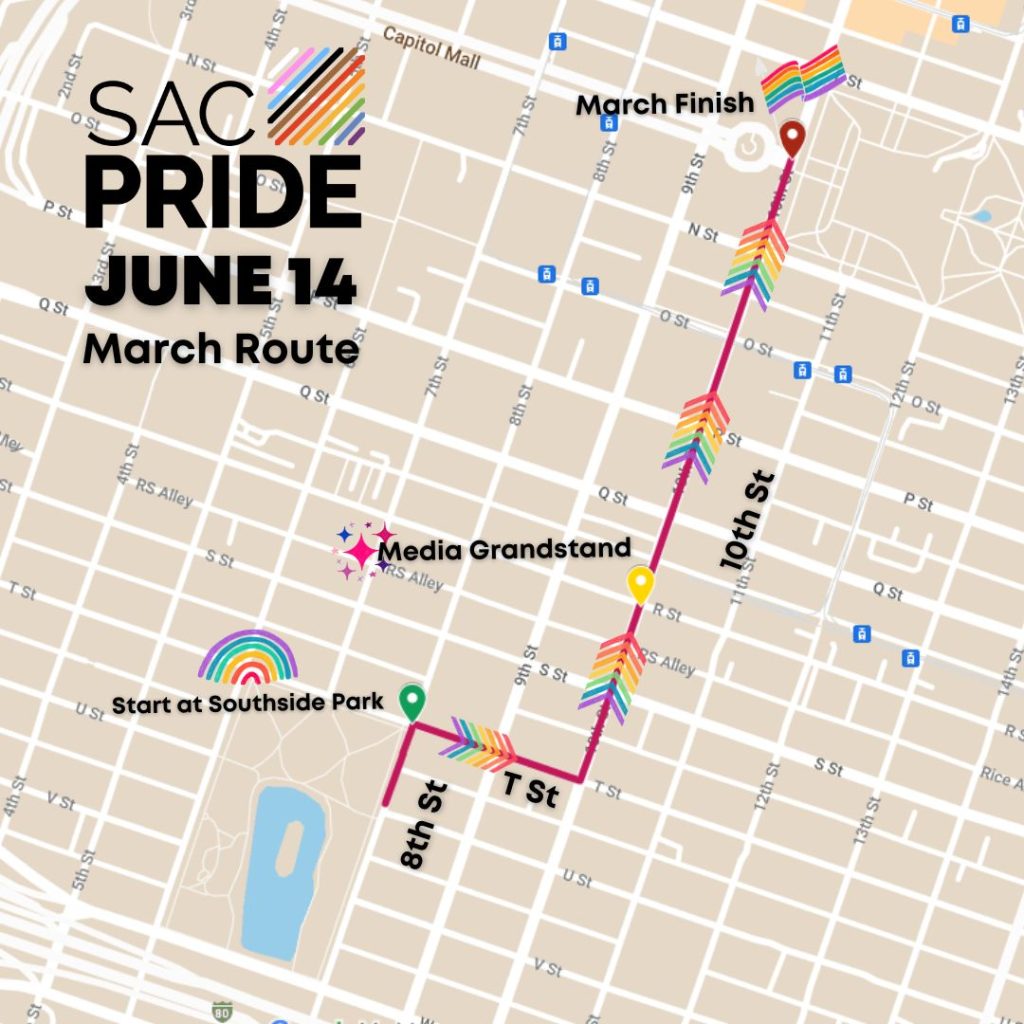 Sacramento Pride March & Parade 2026