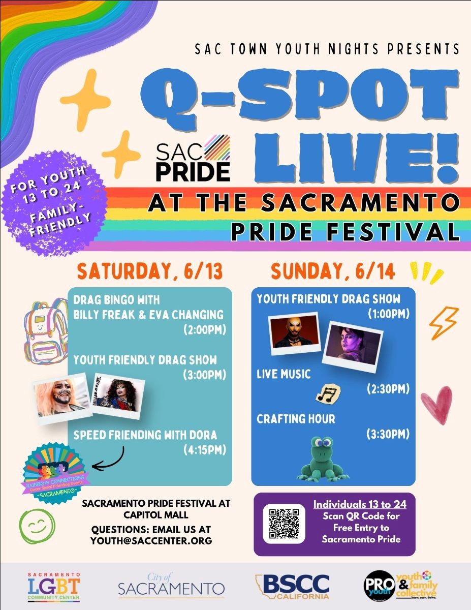 Q-Spot Live @ Sac Pride Festival