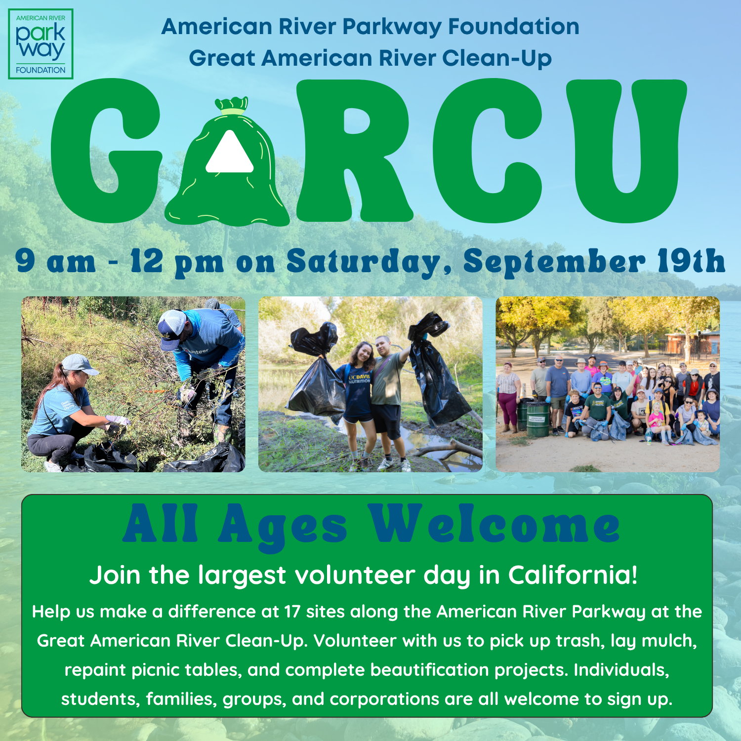 Great American River Clean-Up (GARCU) 2026